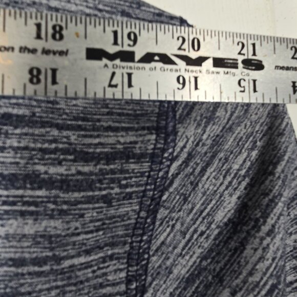 Michigan Wolverines Pullover 1/4 Zip Jacket Medium Blue Heathered‎ Logo - Picture 7 of 10